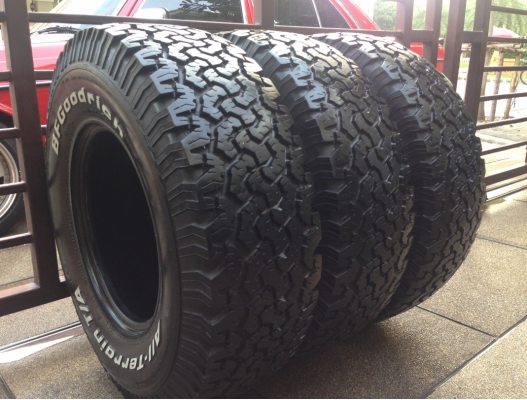 ยาง All BF goodrich 31 10.5 R15 จำนวน3เส้น ดอกติดหนวดไม่มีปะ