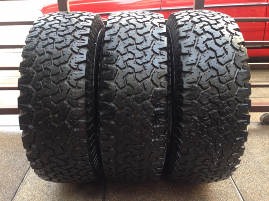 ยาง All BF goodrich 31 10.5 R15 จำนวน3เส้น ดอกติดหนวดไม่มีปะ