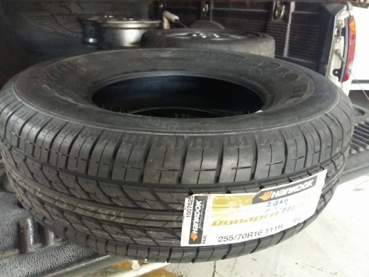ยาง HANKOOK Dynapro RA25 255/70R16 เส้นละ 3,500 บาท