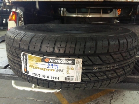 ยาง HANKOOK Dynapro RA25 255/70R16 เส้นละ 3,500 บาท
