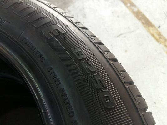ยาง BRIDGESTONE B250 185/60R15 เส้นละ 2,250 บาท