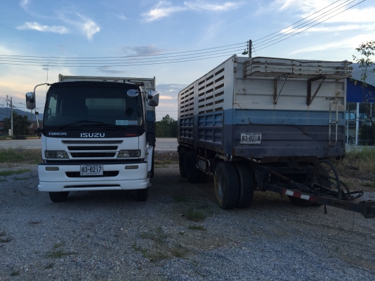 ขายรถบรรทุก พ่วง 22ล้อ ISUZU