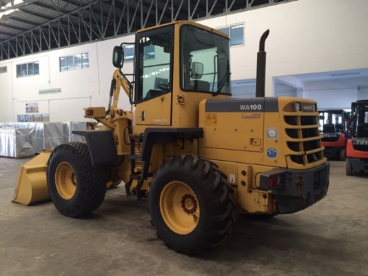 รถตัก KOMATSU WA100-3 เก่าญี่ปุ่น ยังไม่เคยใช้งานในไทยครับ
