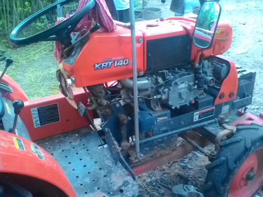 รถไถKRT140PLUSสวยๆครับ