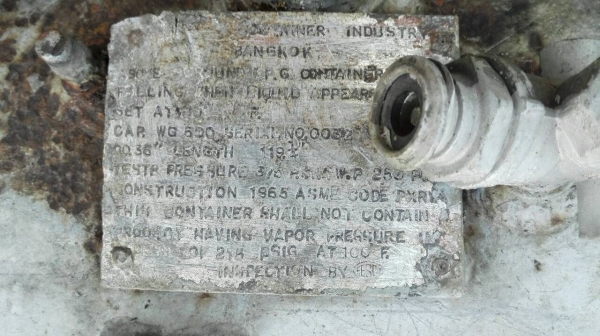 Sell>> ถังพักลม แรงดันสูง 2000 Lite. ถังหนา สภาพสวย ไม่มีผุ พร้อมใช้งาน!!