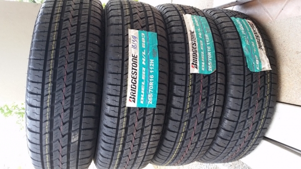 ยาง Bridgestone 265 70 r16 ยางใหม่