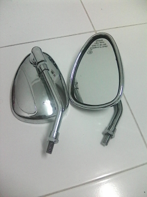 ขายกระจกมองข้าง shopper หรือ บิ๊กไบค์ โครเมียมสวยๆ ราคาย่อมเยา 500 บาท พร้อมจัดส่ง