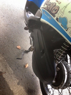 Fino เกย์แยก สีฟ้าขาว รถบ้านเดิมเดิม 16900 สภาพพร้อมใช่งาน