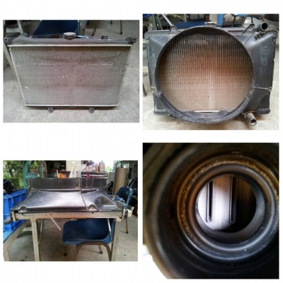 หม้อน้ำเบนซิน เกียร์ธรรมดา Terrano I หลอดมิเนียม