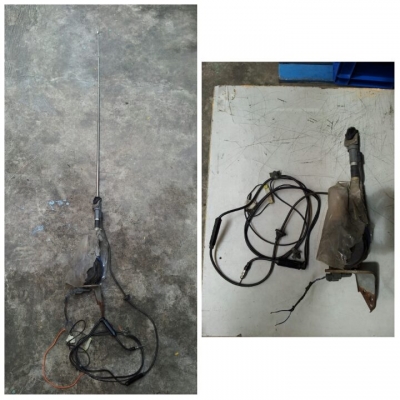 เสาวิทยุไฟฟ้า Terrano I รุ่นจอโค้ง เทสแล้วขึ้นลงปกติ