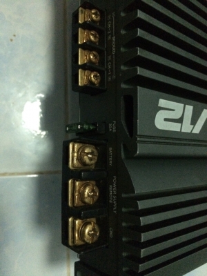 Power Alpine V12 MRV-T500 2CH 50W*2 CH ขับกลางแหลม ปรับเป็น Mono ขับซัพได้ ปรับ HP/LP ช่วง 50-200 Hz มือ2 ญี่ปุ่น