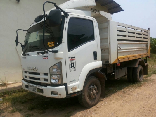 ขายรถบรรทุก 6 ล้อดัมพ์ ISUZU FRR 210 แรงม้าปี 2554 ราคา 850000