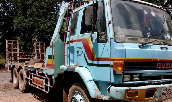 สิบล้อ2เพา อีซุชุ FVZ12MY 175 สโลส 2เพา ท้ายลากหางพับไฮโลริส ขึ้นรถเกียว สภาพพร้อมใช้ ทะเบียนพร้อมโอน