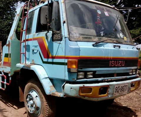 สิบล้อ2เพา อีซุชุ FVZ12MY 175 สโลส 2เพา ท้ายลากหางพับไฮโลริส ขึ้นรถเกียว สภาพพร้อมใช้ ทะเบียนพร้อมโอน