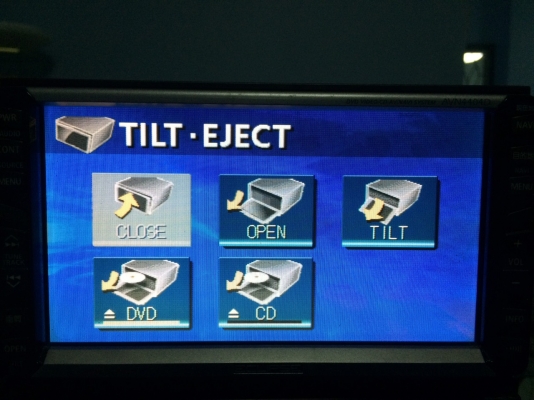 ECLIPSE AVN4404D DVD-RW MP3-RW CD-RW แผ่นแท้ไลท์อ่าน ได้ทั้งNTSCและPAL ปรีเอ้า2ชุด สภาพสวย มือ2 ญี่ปุ่น