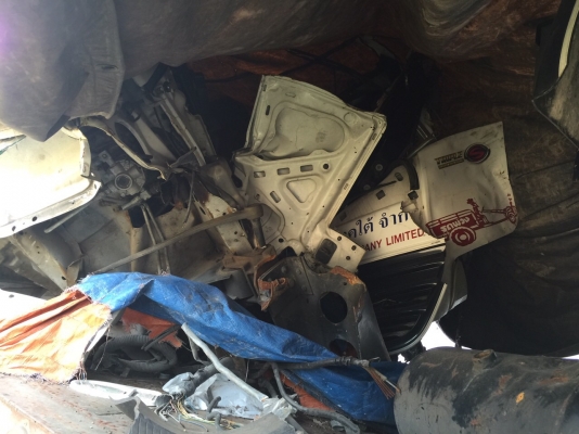 ขายซาก..6ล้อหัวลาก260แรง ปี53 NISSAN UD PKD215E-00035 เครื่องFE6 รถห้างแท้ๆ..มีเล่มทะเบียนพร้อม(ม.79) รถอุบัติเหตุ...พังทั้งคัน