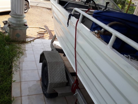 ขายเรืออลู Kimple เครื่อง Hondex 40 แรง