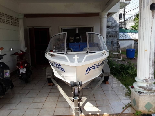 ขายเรืออลู Kimple เครื่อง Hondex 40 แรง