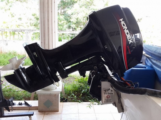 ขายเรืออลู Kimple เครื่อง Hondex 40 แรง