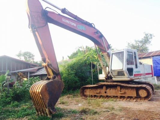 ขายแบคโคร SUMITOMO LS-2800F2 ปั้มK3V เครื่อง6BD1เทอร์โบ ช่วงล่างแน่น รถสวยสภาพพร้อมใช้งาน