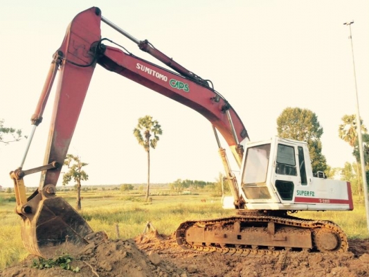 ขายแบคโคร SUMITOMO LS-2800F2 ปั้มK3V เครื่อง6BD1เทอร์โบ ช่วงล่างแน่น รถสวยสภาพพร้อมใช้งาน