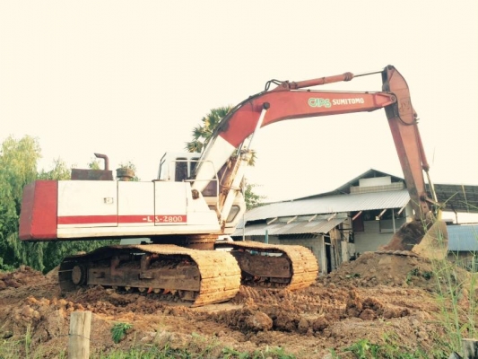 ขายแบคโคร SUMITOMO LS-2800F2 ปั้มK3V เครื่อง6BD1เทอร์โบ ช่วงล่างแน่น รถสวยสภาพพร้อมใช้งาน