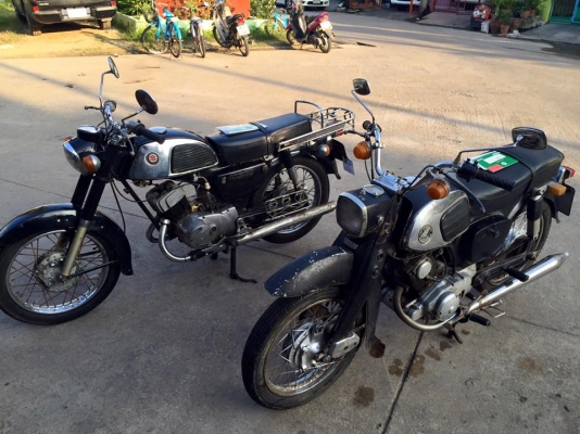 ขายเหมา c92 k 125m2   เครื่องดีขี่ได้ปกติ สภาพครบตามรูป ขี่ใช้งานได้ มีทะเบียนโอน ทั้งคู่ รายละเอียด โทรคุยได้ครับ ขาย 69000