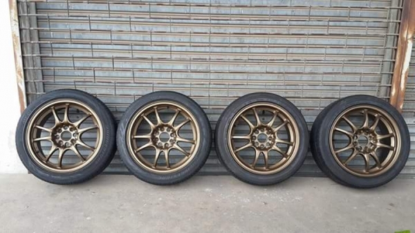 Mugen MF10 (งาน rota) ขอบ 16 4/100 พร้อมยาง