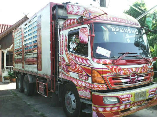 สิบล้อ ฮีโน่ 260ปี54 แม่ลูก3คาน กะบะเหล็กไม่ดั้ม สภาพดีสวยจัดบางเดิมพร้อมใช้ ทะเบียนพร้อมโอน