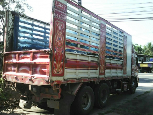 สิบล้อ ฮีโน่ 260ปี54 แม่ลูก3คาน กะบะเหล็กไม่ดั้ม สภาพดีสวยจัดบางเดิมพร้อมใช้ ทะเบียนพร้อมโอน