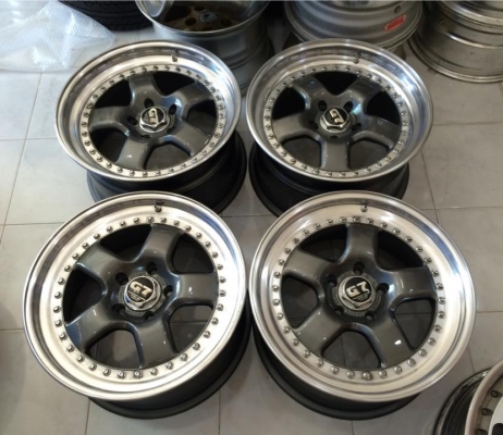 ขายล้อ PANASPORT G7 3 ชิ้นแท้ 17" F8.5 R9.5 5/114.3 ล้อประมูลญี่ปุ่น