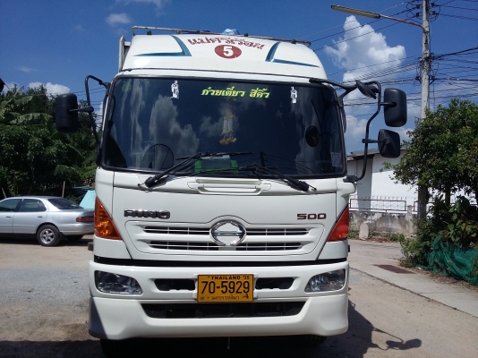 ขายรถ 10 ล้อ HINO เมก้าซีรี่ 500 รถล่อง 1 เพลา เครื่อง 251 แรง ขายรถ 10 ล้อ HINO เมก้าซีรี่ 500 รถล่อง 1 เพลา เครื่อง 251 แรง