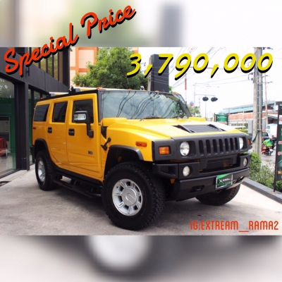 . ขาย Hummer H2 ปี 2011 ตัวรองท๊อป ไม่มีซันรูฟ เบาะสีเทาตัวพิเศษ เครื่องเสียง Bose รถดูแลและเซอร์วิทย์ประจำอยู่ที่ศูนย์วัฒนา ราคาพิเศษถูกสุดๆในประเทศ 3,790,000 บาท ✔️ฟรี เคลือบสีรถด้วย Glass Coating (เคลือบแก้ว) . ✔️ฟรี ตรวจเช็คทั้งคันกว่า 200 รายการ ✔️ฟร
