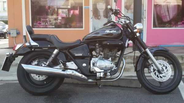 HONDA Phantom TA200 ปี 52 ลายไฟดำ Fire Edition กทม.