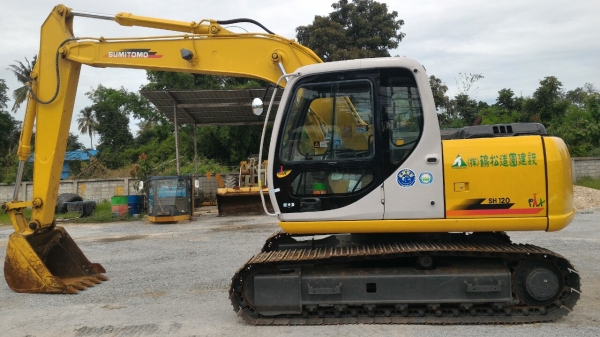 Sumitomo SH120-3 ปี2007 นำเข้าจากญี่ปุ่น โทร.090-986-2521 อ๊อบ
