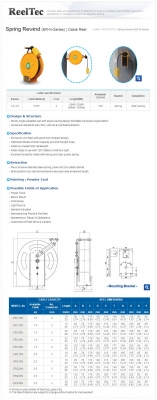 Spring Rewind (ER-N-Series) | Cable Reel Spring Rewind (ER-N-Series) | Cable Reel