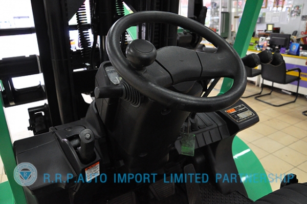 ขายรถโฟล์คลิฟท์มือสอง MITSUBISHI  รุ่น KFD25T  ราคา 395,000 บาท นำเข้าจากประเทศญี่ปุ่น 100\% ไม่เคยใช้งานในประเทศไทย