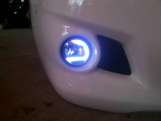 2in1 ไฟ เดไล้ LED ในโคมไฟตัดหมอก LED ขนาด 3.5 นิ้ว 2in1 ไฟ เดไล้ LED ในโคมไฟตัดหมอก LED ขนาด 3.5 นิ้ว