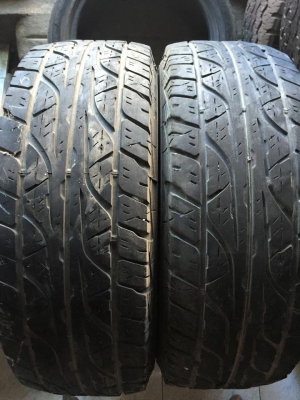 ขายยาง DUNLOP GRANDTREK AT3 265-70-16 ปี11 ไม่มีปะ คู่ละ 1,200 บาท