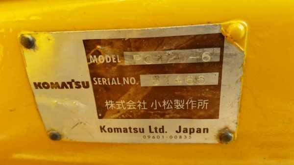 ขายด่วนรถแม็คโครKOMATSUPC120-6ไฟฟ้าซีเรียนสูงชั่วโม่งทำงานน้อยรถนอกนำเข้ายังไม่เคยใช้งานในเมืองไทยเลย