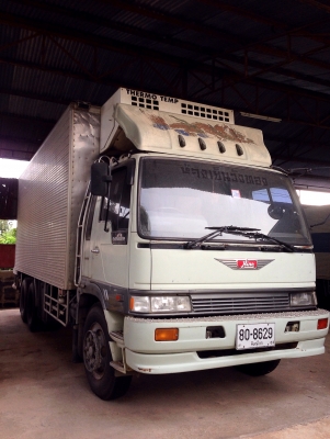 ขายรถบรรทุก 10 ล้อ Hino FL3H 195 แรงม้า พร้อมตู้ มีแอร์ สภาพดี พร้อมใช้งาน