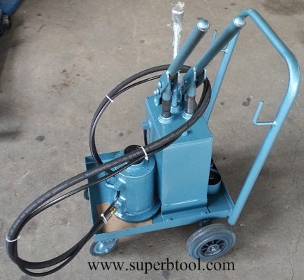 ชุดแม่แรงสนาม ไฮดรอลิก 60ton ของคุณภาพพร้อมใช้งาน