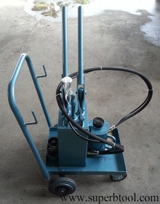 ชุดแม่แรงสนาม ไฮดรอลิก 60ton ของคุณภาพพร้อมใช้งาน