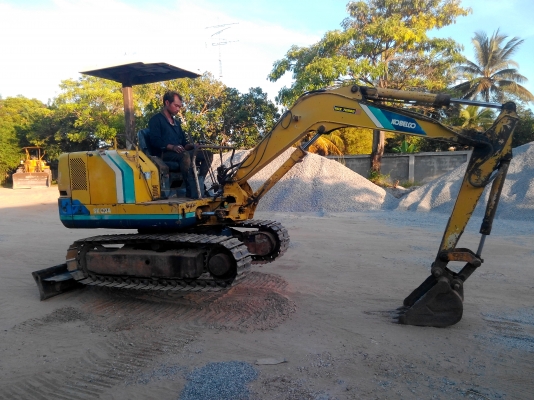 KOBELCO  SK 024 ไปเที่ยว จ.ยโสธรแล้วครับ ขอบคุณครับในความไว้วางใจ