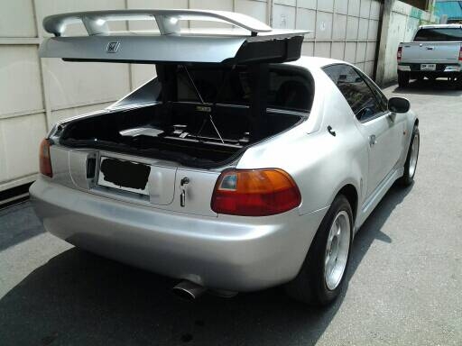 Honda CRX เปิดประทุนไฟฟ้า. VTEC DOHC รุ่นtopสุด