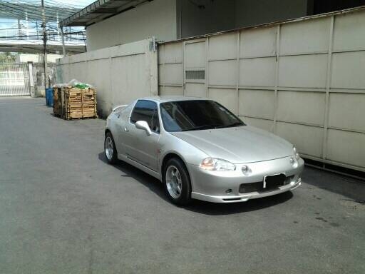 Honda CRX เปิดประทุนไฟฟ้า. VTEC DOHC รุ่นtopสุด
