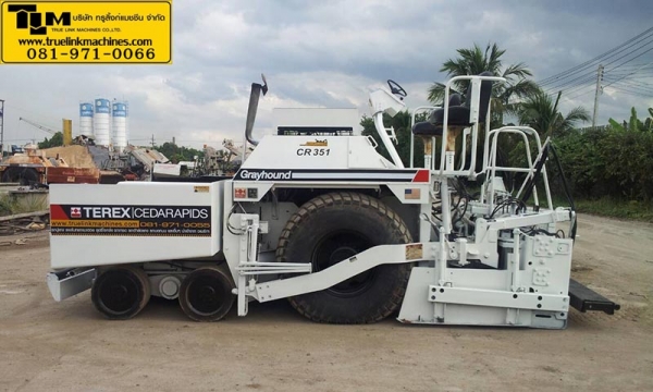 รถปูยาง cedarapids CR 351  นำเข้า  USA