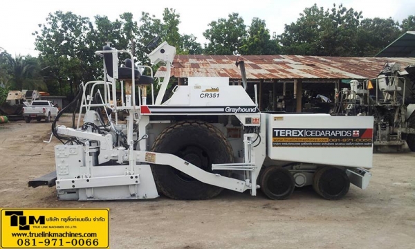 รถปูยาง cedarapids CR 351  นำเข้า  USA