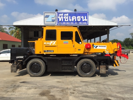 รถเครน TADANO รุ่น TR80M-1 เก่าญี่ปุ่น รถเครน TADANO รุ่น TR80M-1 เก่าญี่ปุ่น
