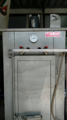 ตู้อบขนมกล้วยน้ำไท ตู้อบแบบแก๊ส มีพัดลมกระจายด้วยไฟฟ้า ไฟ 220 v